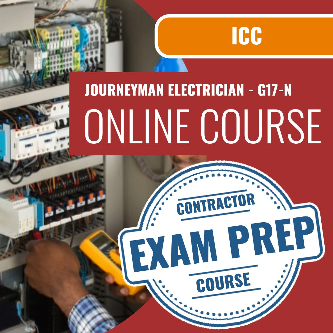 ICC Journeyman Electrician - G17-N - Online Exam Prep