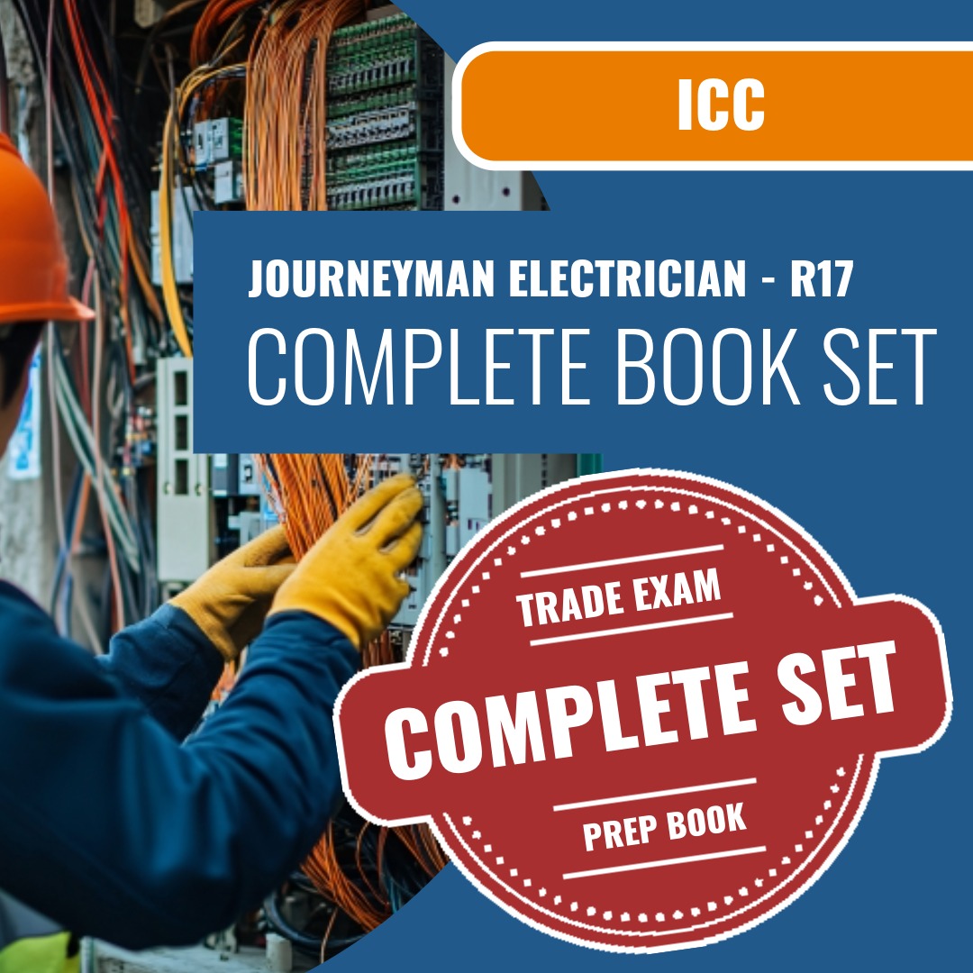 ICC Journeyman Electrician - R17 Exam Book Package