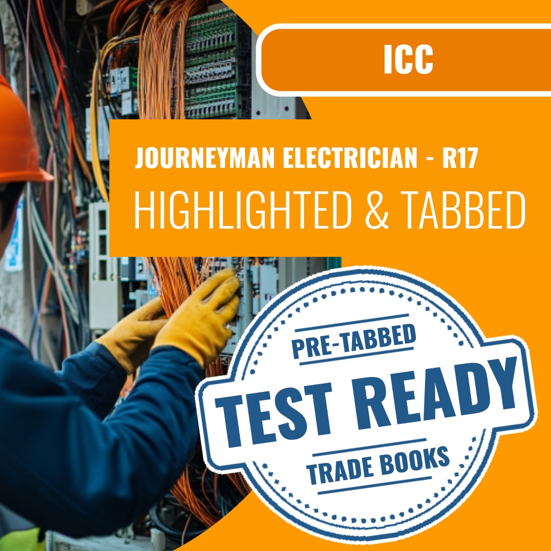 ICC Journeyman Electrician - R17 Highlighted & Tabbed Book Package
