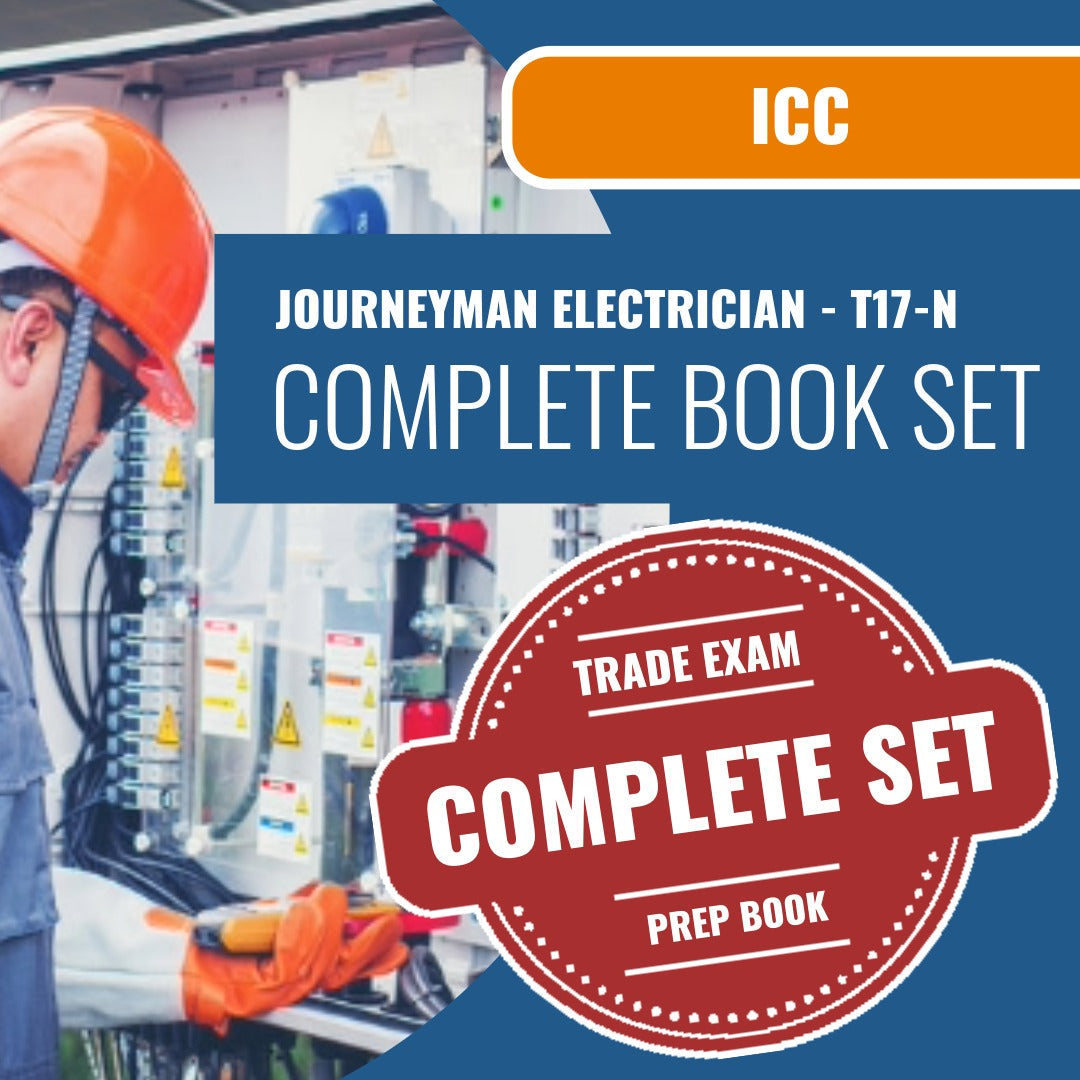ICC Journeyman Electrician - T17-N Exam Book Package