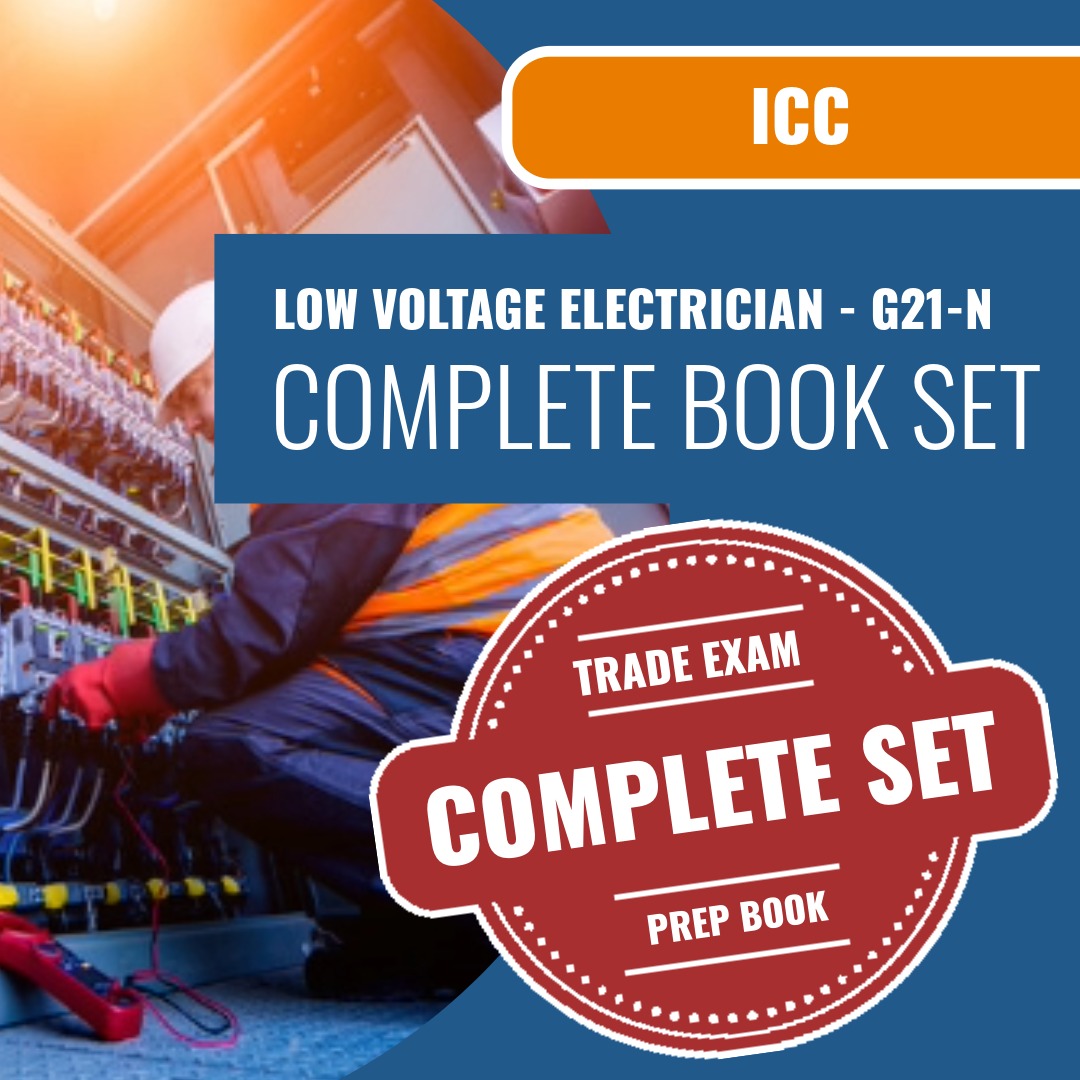 ICC Low Voltage Electrician - G21-N Exam Book Package