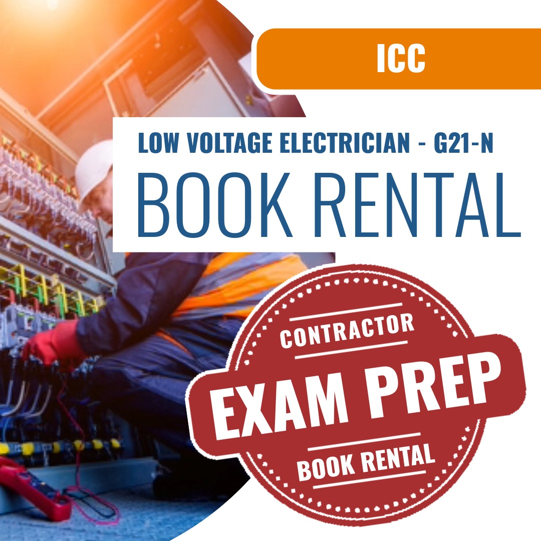 ICC Low Voltage Electrician - G21-N - Books & Courses Rental Package