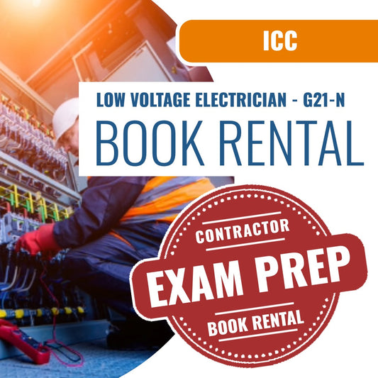 ICC Low Voltage Electrician - G21-N - Books & Courses Rental Package