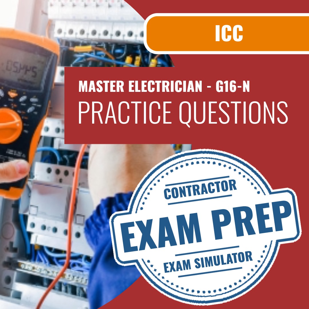 ICC Master Electrician - G16-N Exam - Online Practice Questions