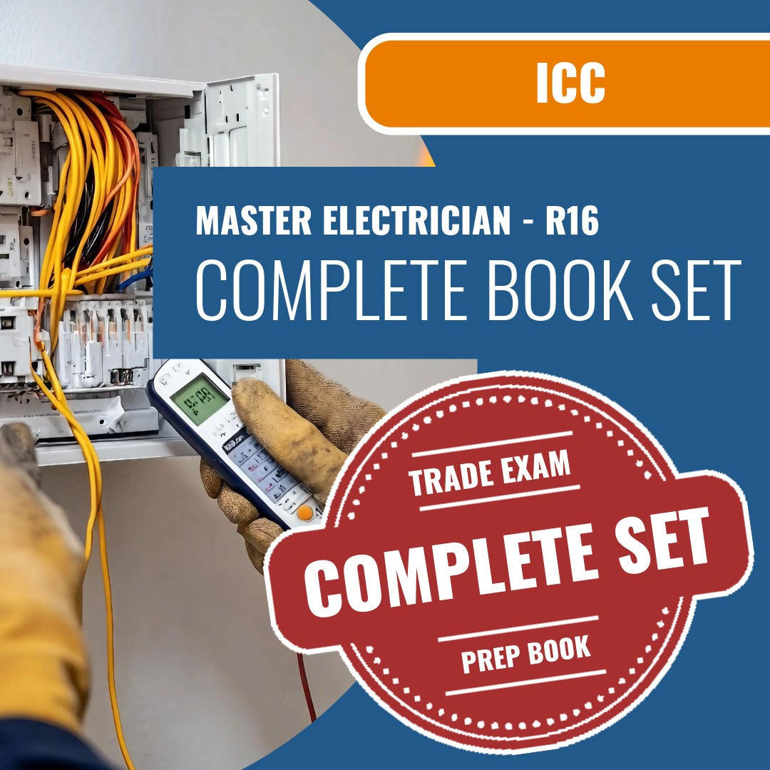 ICC Master Electrician - R16 Exam Book Package