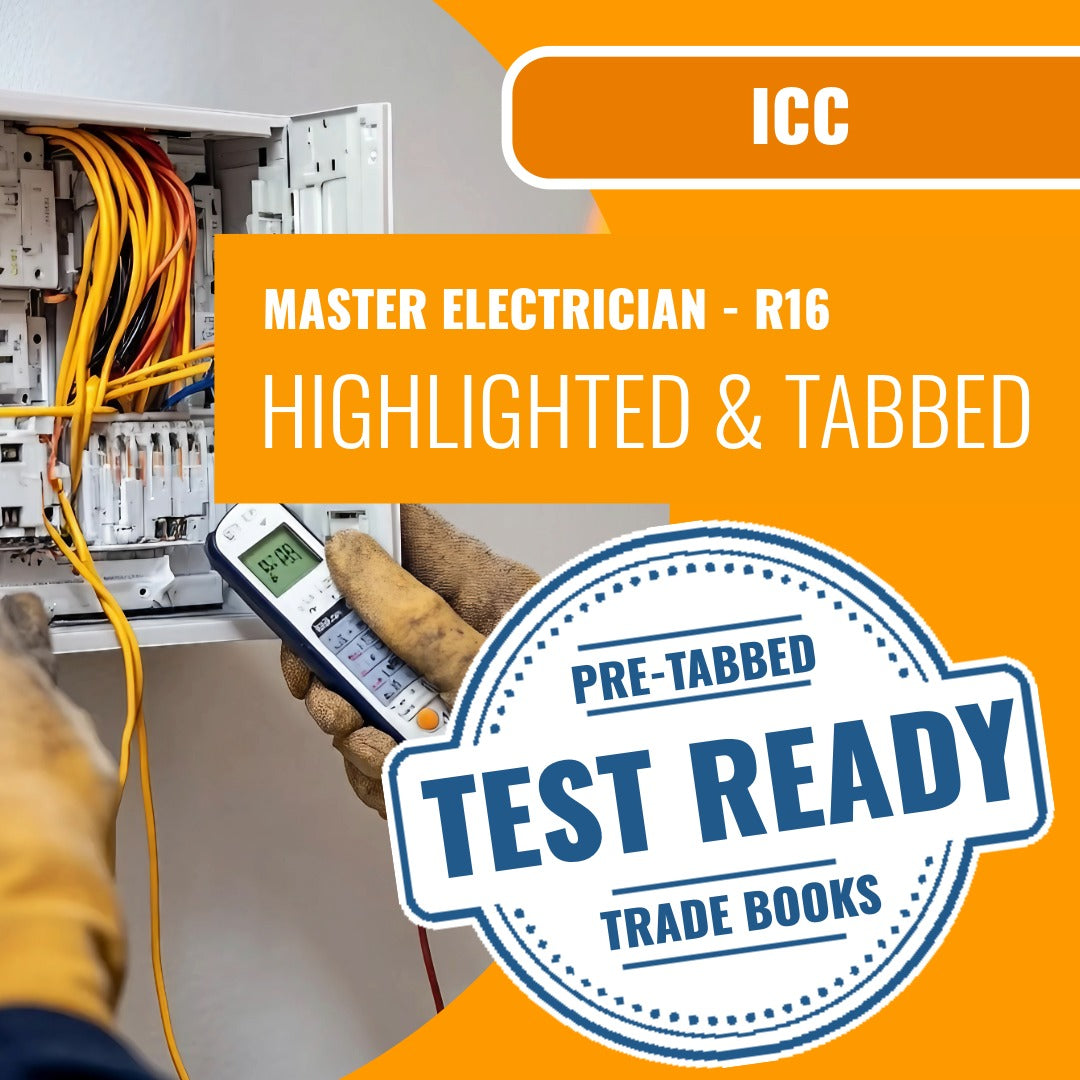 ICC Master Electrician - R16 Highlighted & Tabbed Book Package