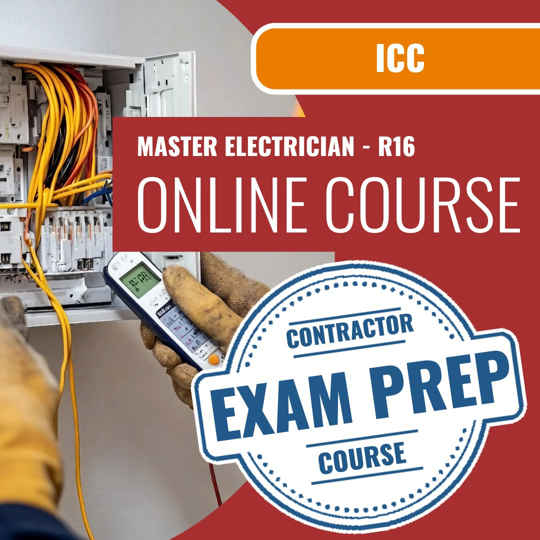 ICC Master Electrician - R16 - Online Exam Prep