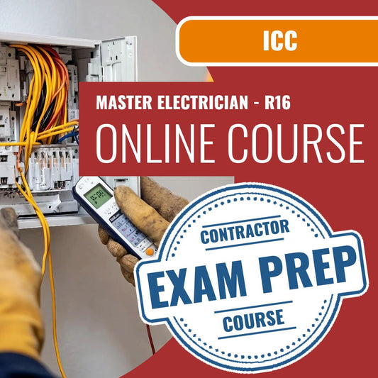 ICC Master Electrician - R16 - Online Exam Prep