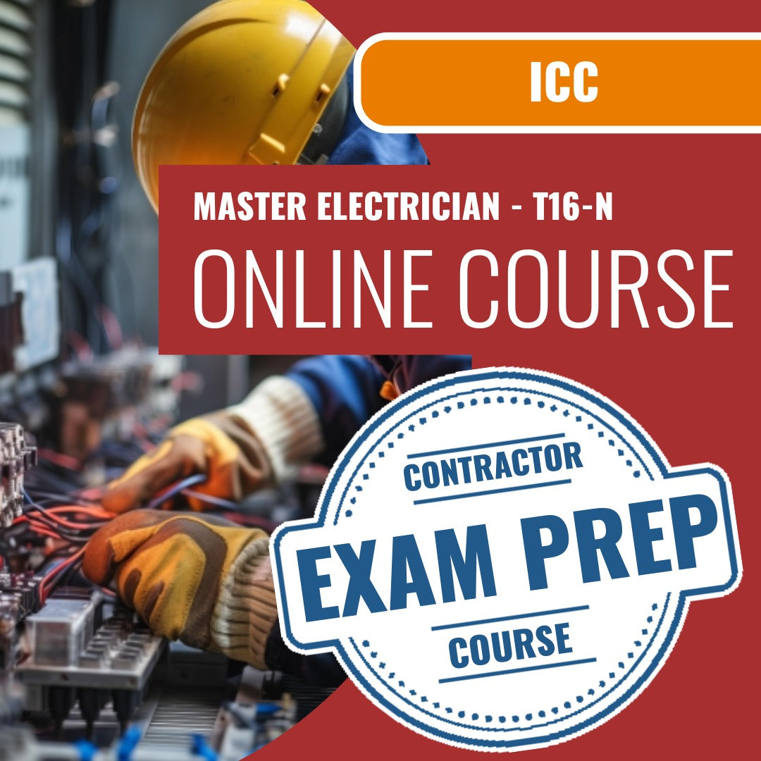 ICC Master Electrician - T16-N - Online Exam Prep