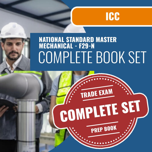ICC National Standard Master Mechanical - F29-N Exam Book Package