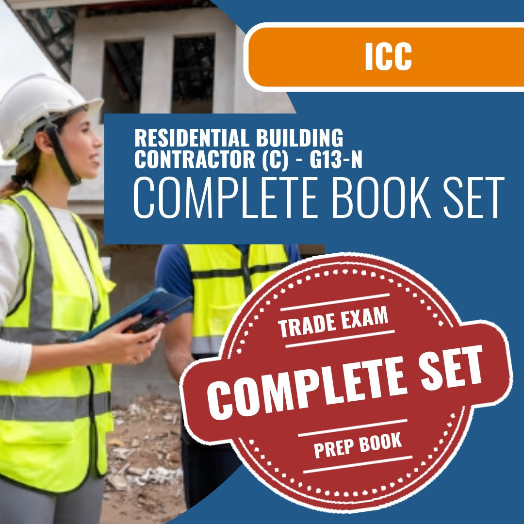 ICC Residential Building Contractor (C) - G13-N Book Package