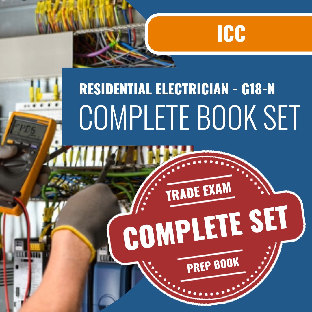 ICC Residential Electrician - G18-N Exam Book Package