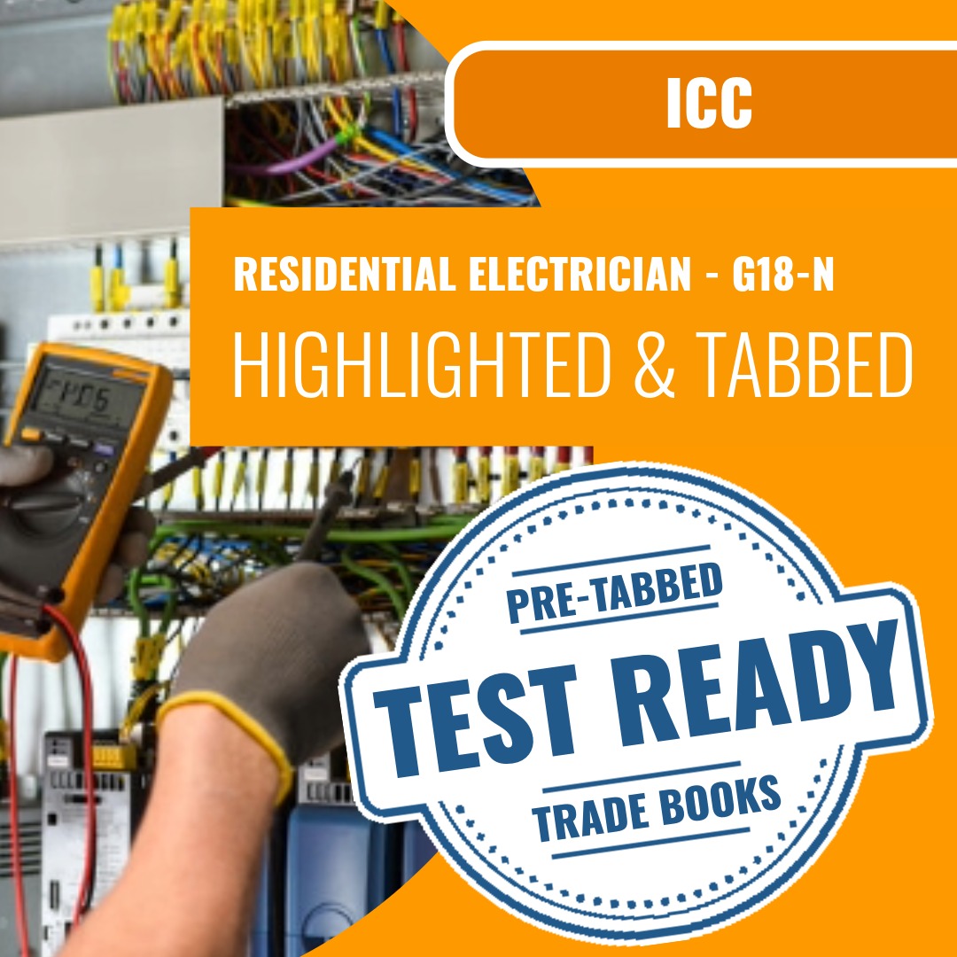 ICC Residential Electrician - G18-N Highlighted & Tabbed Book Package