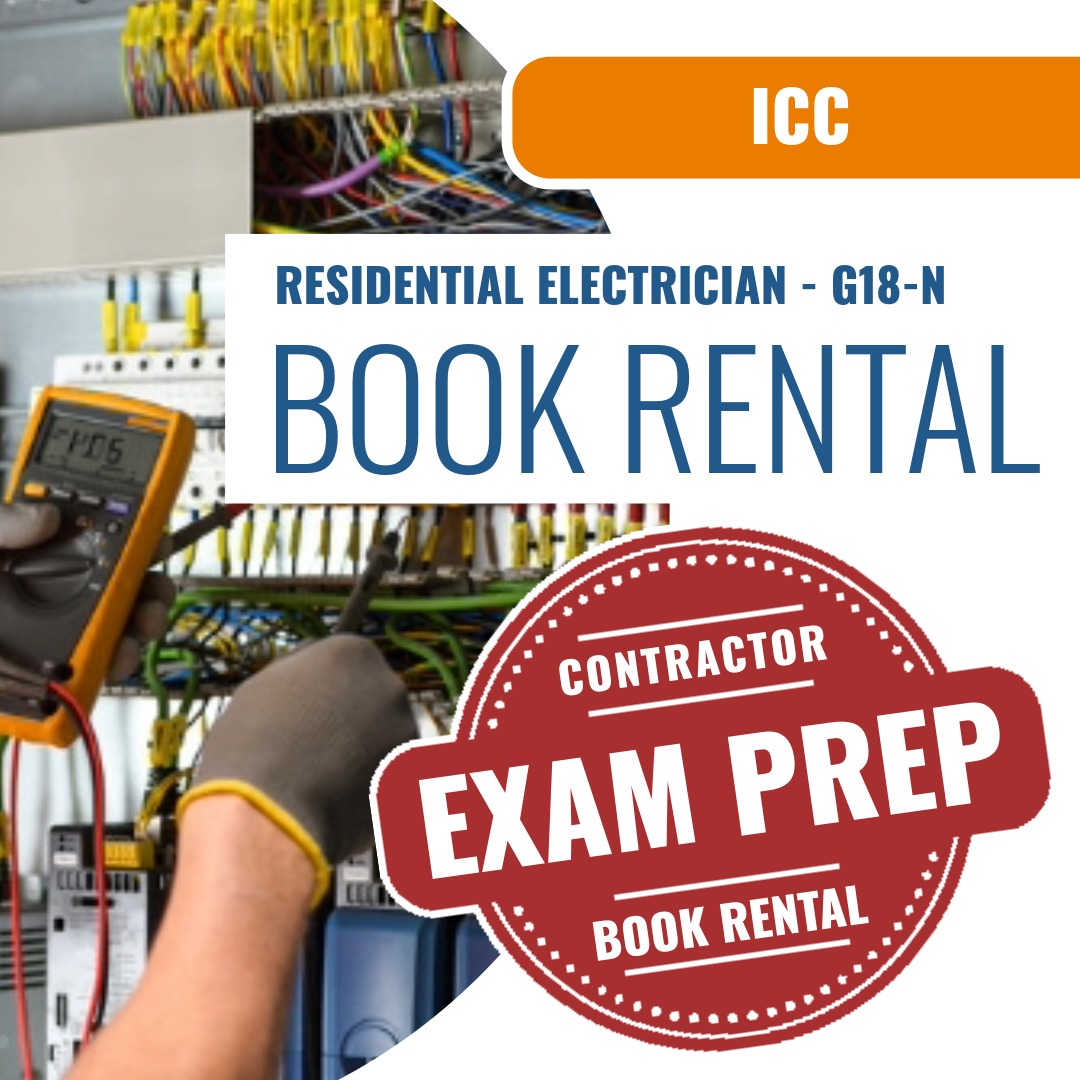 ICC Residential Electrician - G18-N - Books & Courses Rental Package