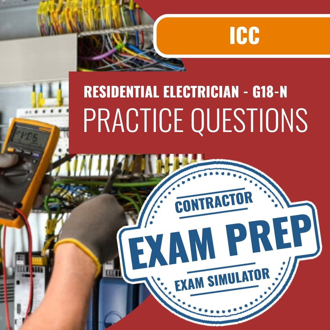 ICC Residential Electrician - G18-N Exam - Online Practice Questions