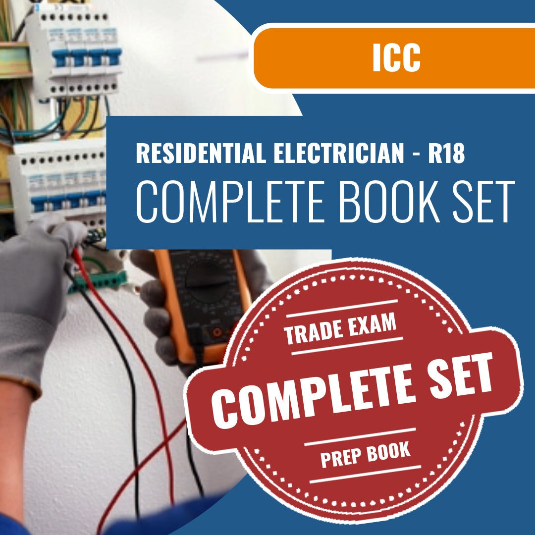 ICC Residential Electrician - R18 Exam Book Package
