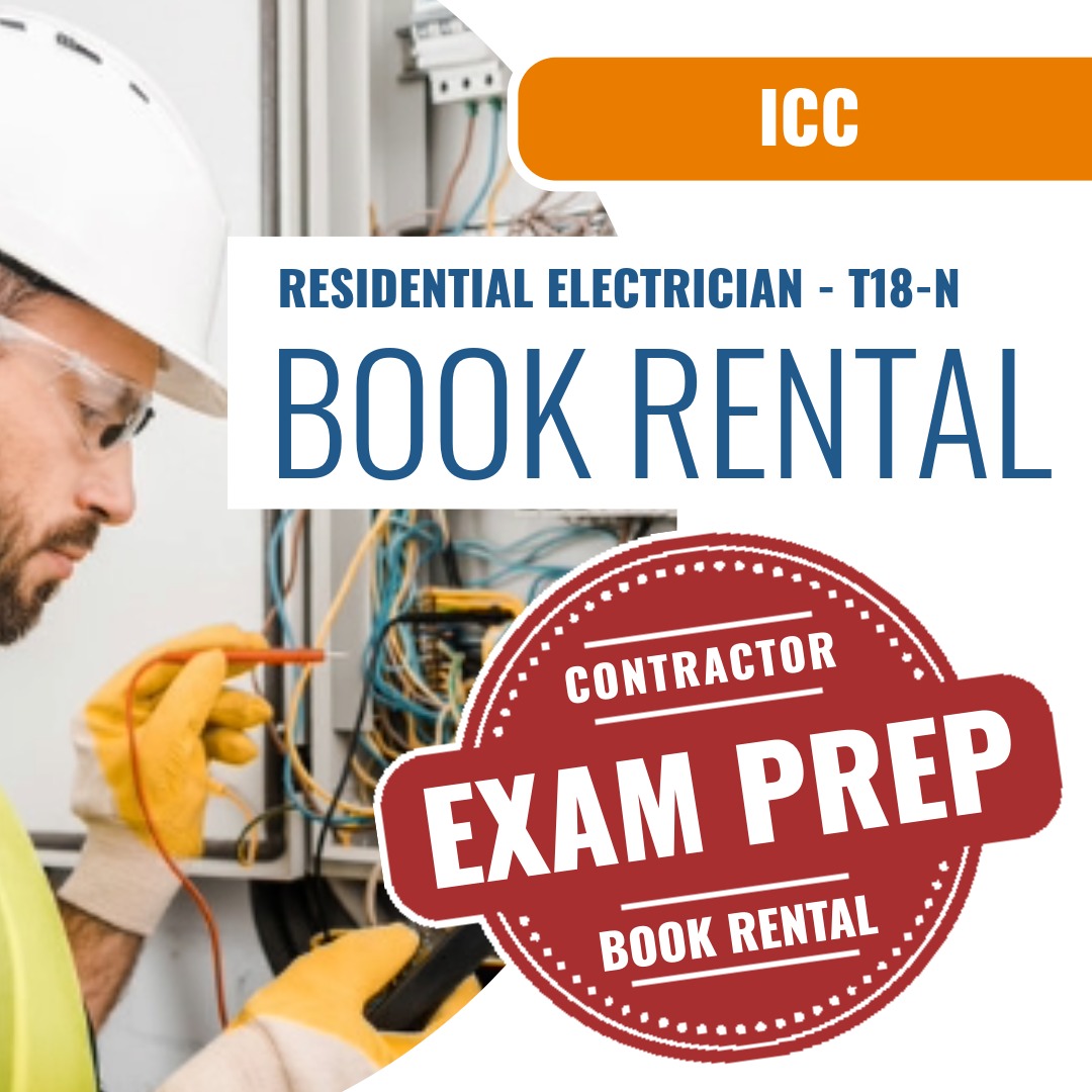 ICC Residential Electrician - T18-N - Books & Courses Rental Package