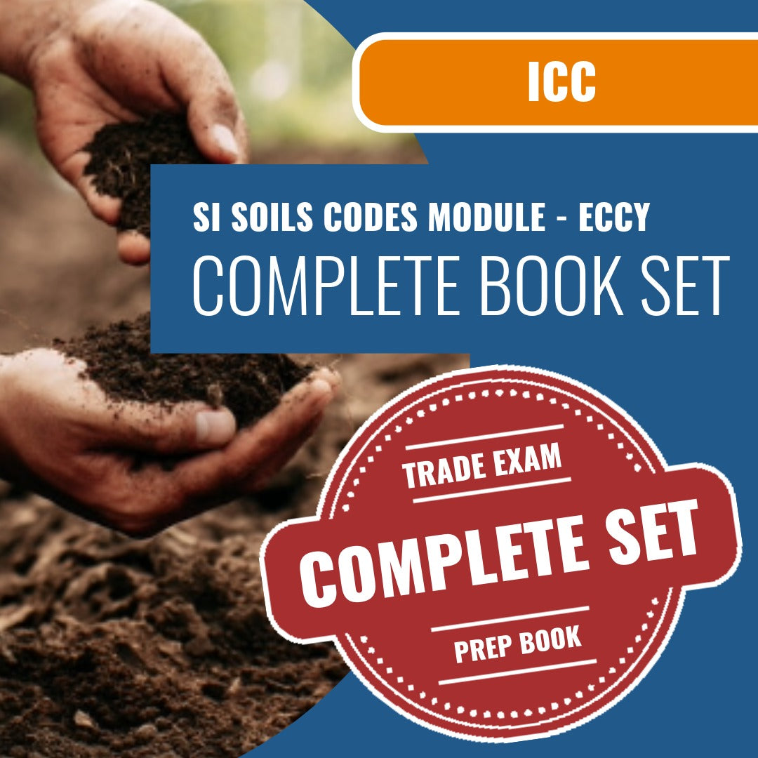 ICC SI Soils Codes Module - ECCY Exam Book Package