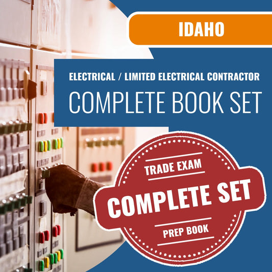 
Idaho Electrical / Limited Electrical Contractor Exam Book Package
