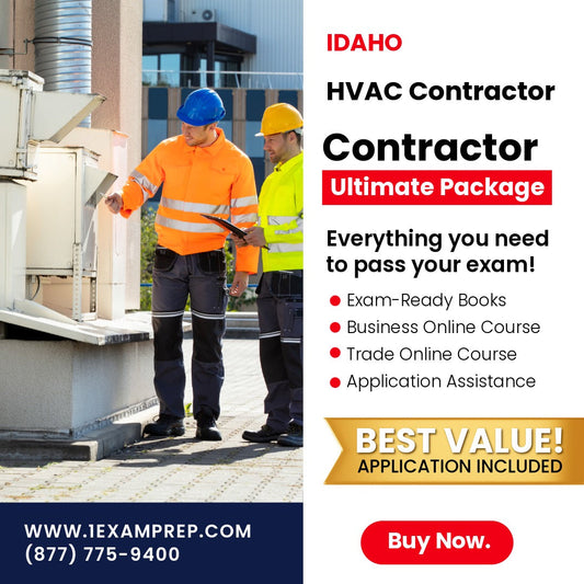 Idaho HVAC Contractor Ultimate Exam Prep Rental