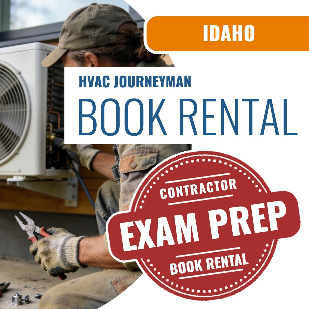 Idaho HVAC Journeyman - Books & Courses Rental Package