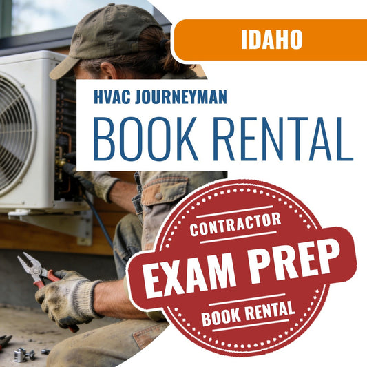 Idaho HVAC Journeyman - Books & Courses Rental Package