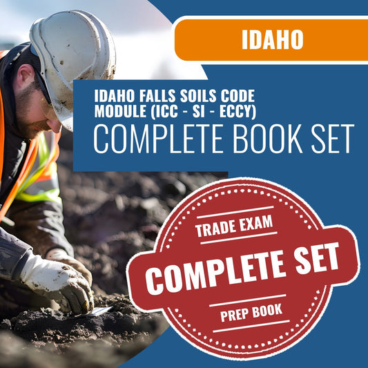 Idaho Falls Idaho Soils Code Module (ICC - SI - ECCY) Exam Book Package