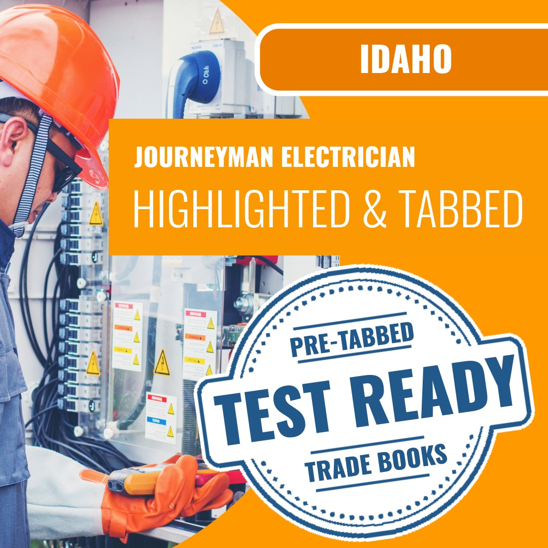 Idaho Journeyman Electrician Highlighted & Tabbed Book Package