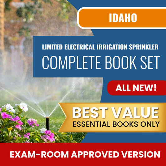 Idaho Limited Electrical Irrigation Sprinkler Installer Contractor Books Allowed into Exam Package