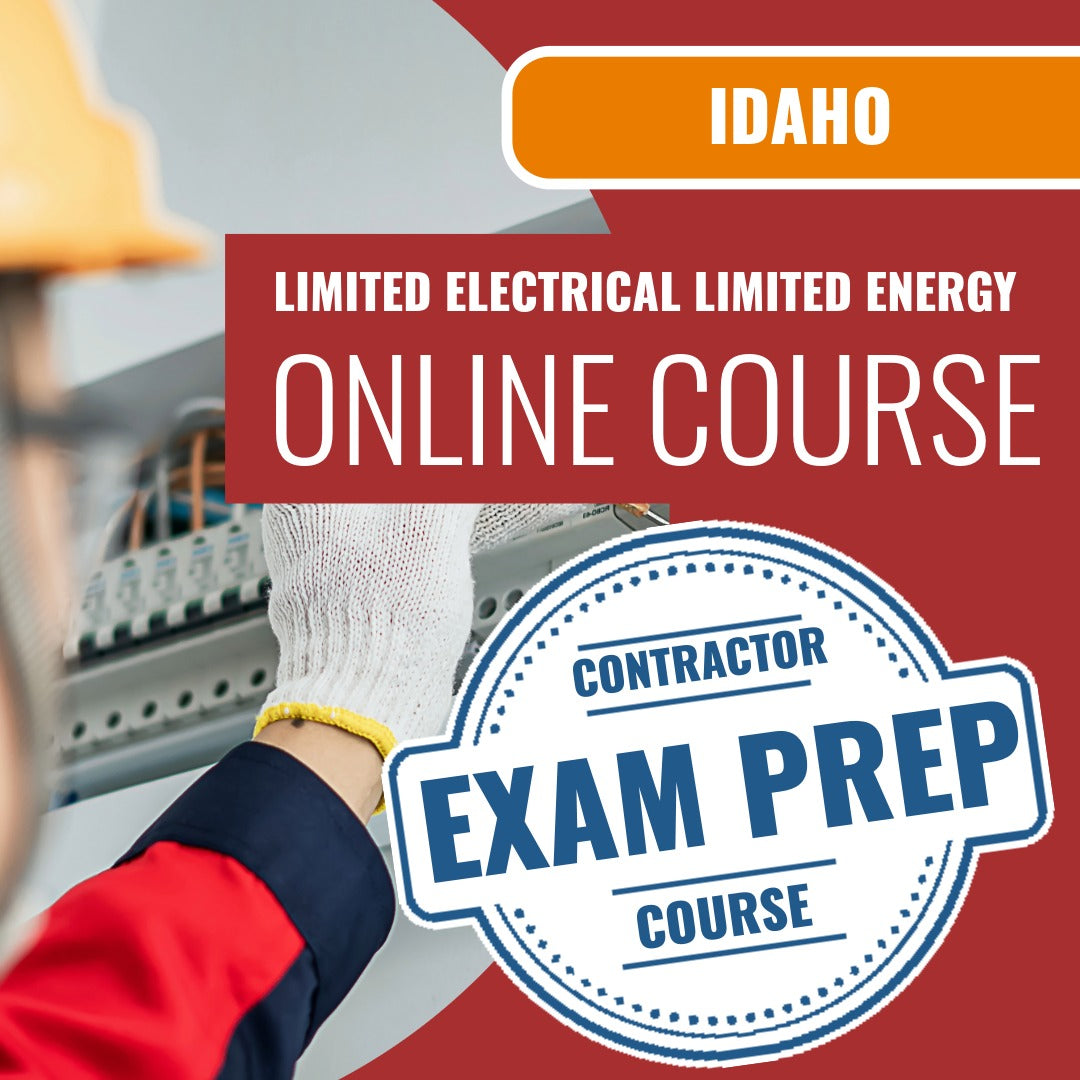 Idaho Limited Electrical Limited Energy Installer Contractor Exam - Online Exam Prep