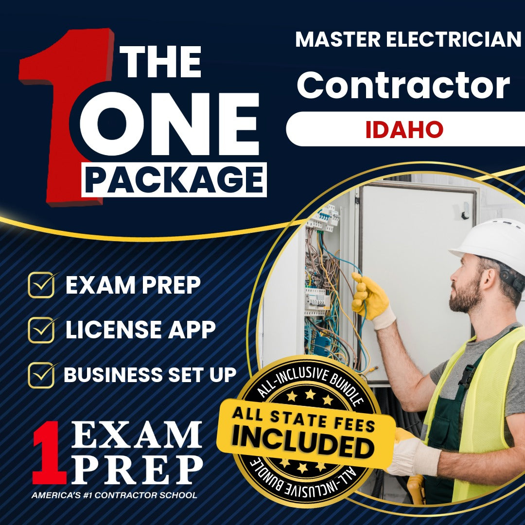 The 1 Package: All-Inclusive Idaho Master Electrician Exam, Licensing & Business Setup Solution
