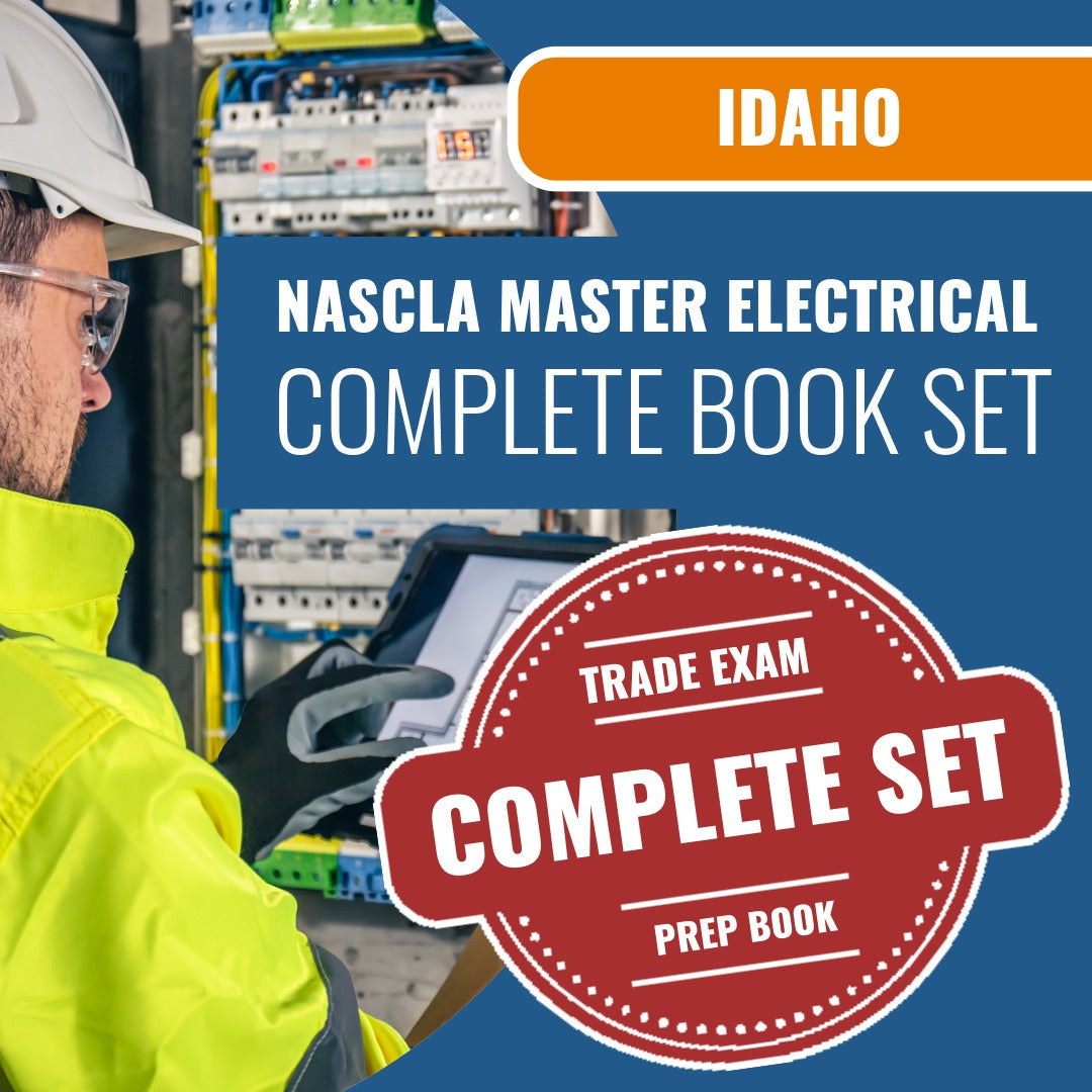 Idaho NASCLA Master Electrical Contractor Exam Book Package
