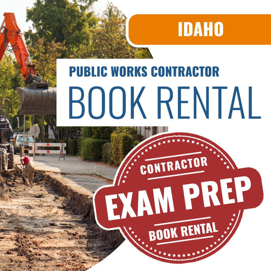 Idaho Public Works Contractor - Books & Courses Rental Package