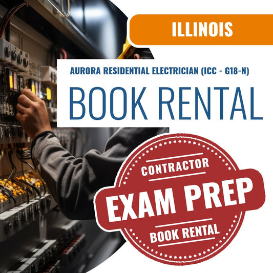 Aurora Illinois Residential Electrician (ICC - G18-N) - Books & Courses Rental Package