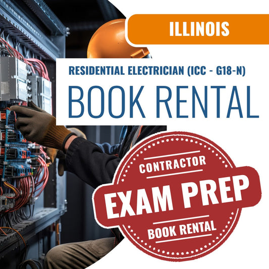 Illinois Residential Electrician (ICC - G18-N) - Books & Courses Rental Package