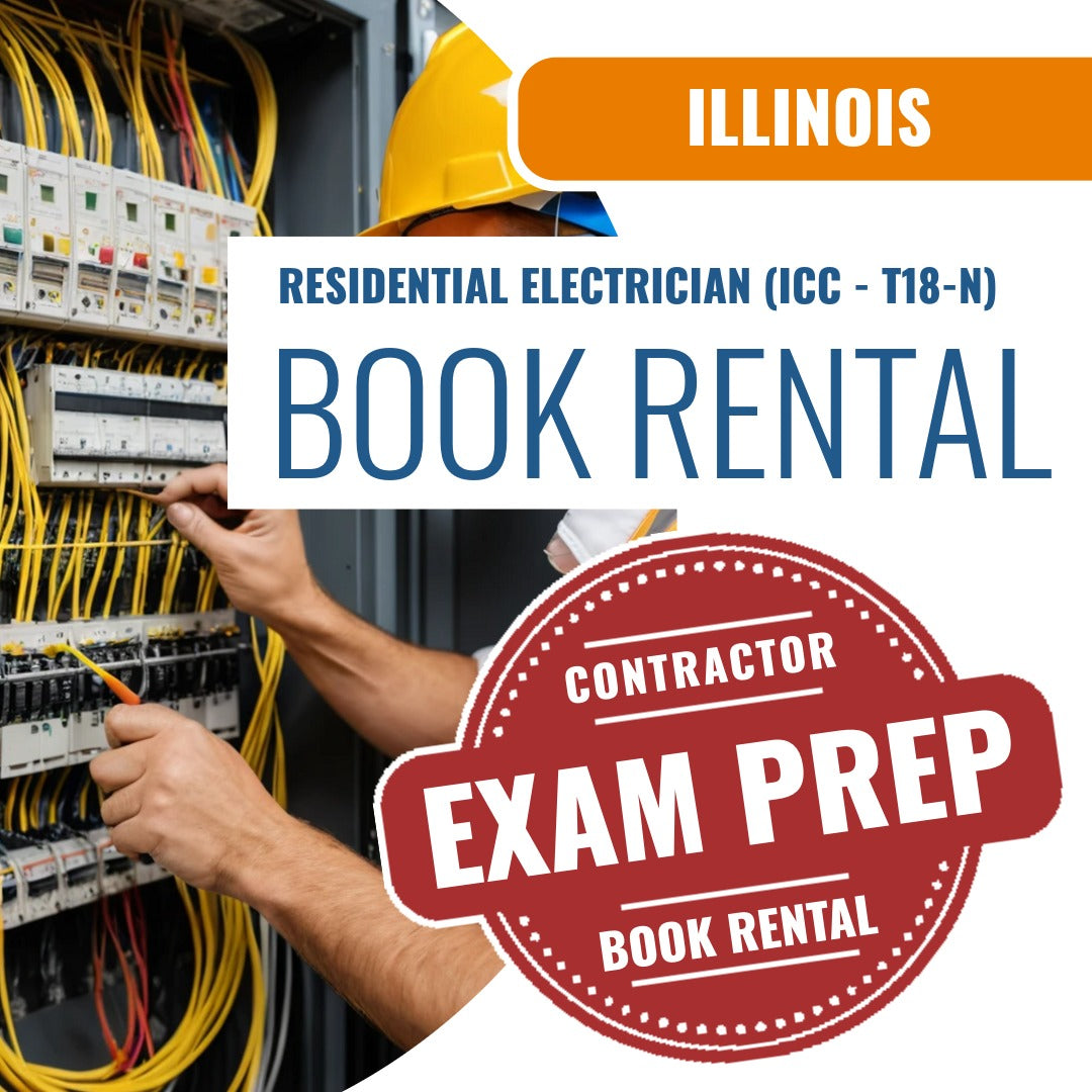 Illinois Residential Electrician (ICC - T18-N) - Books & Courses Rental Package