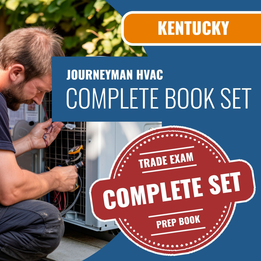 Kentucky Journeyman HVAC Exam Book Package
