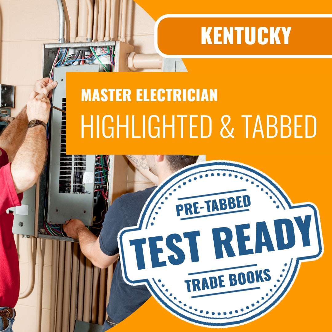 Kentucky Master Electrician Highlighted & Tabbed Book Package