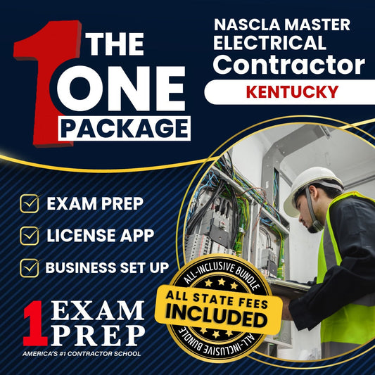 The 1 Package: All-Inclusive Kentucky NASCLA Master Electrical Contractor Licensing & Business Setup