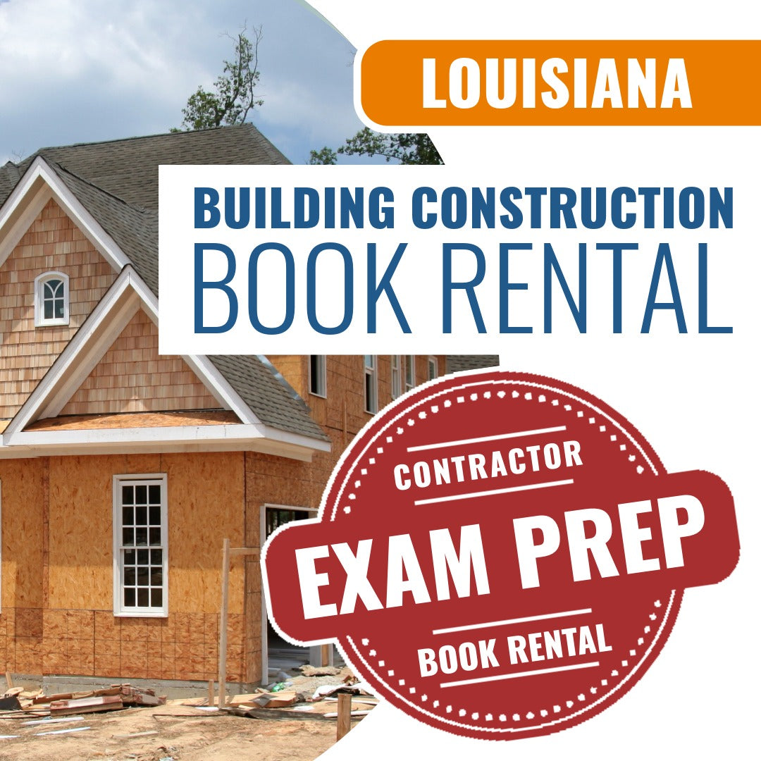 Louisiana Building Construction Contractor - Books & Courses Rental Package