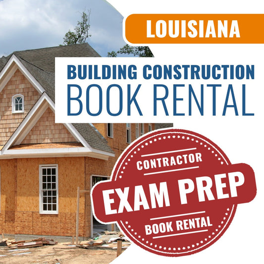 Louisiana Building Construction Contractor - Books & Courses Rental Package