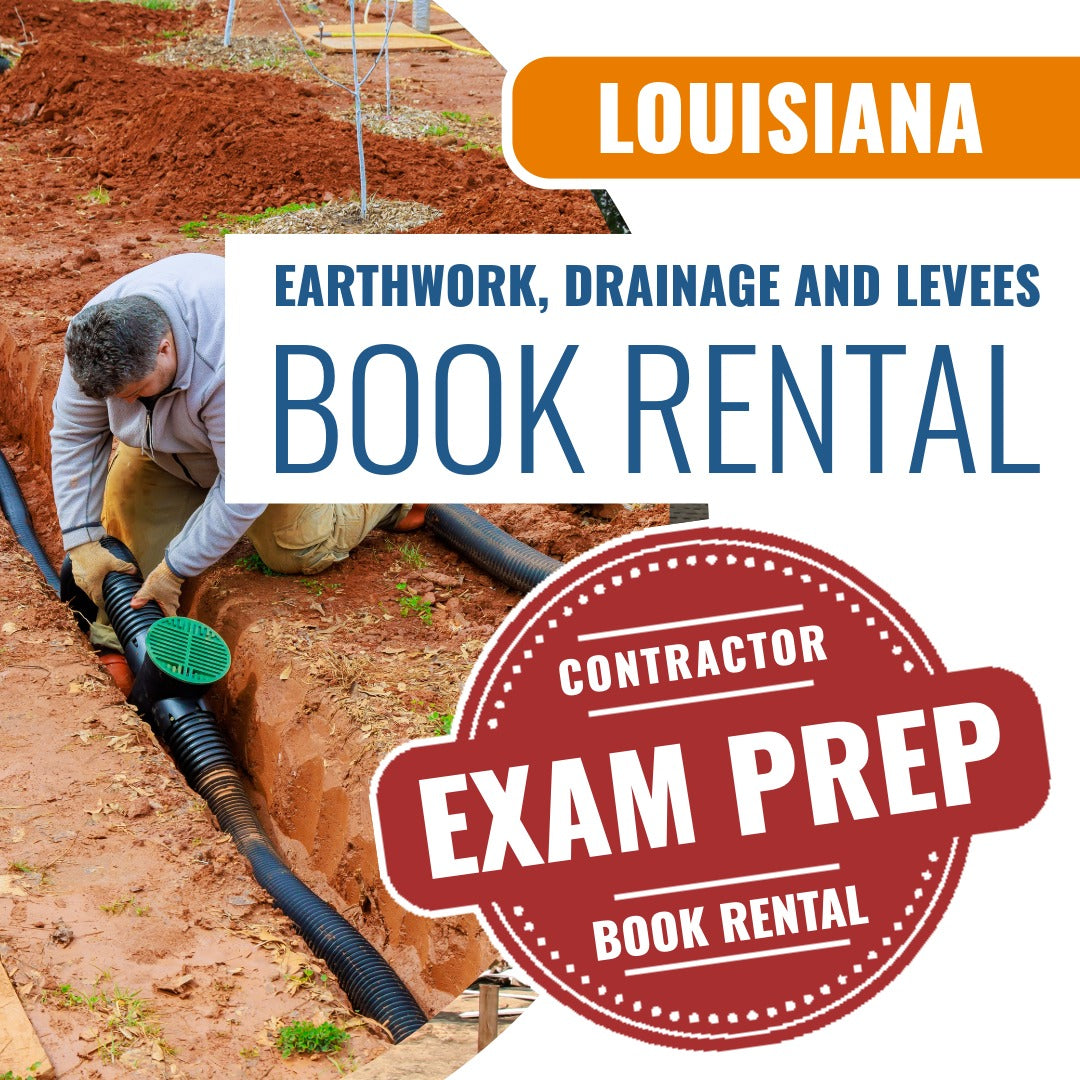 Louisiana Earthwork, Drainage And Levees Contractor - Books & Courses Rental Package
