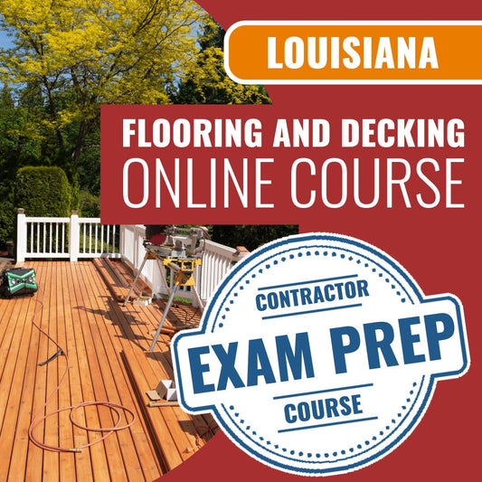 Louisiana Flooring And Decking Contractor - Online Exam Prep