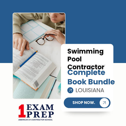 Louisiana Swimming Pool Contractor Exam Complete Book Bundle
