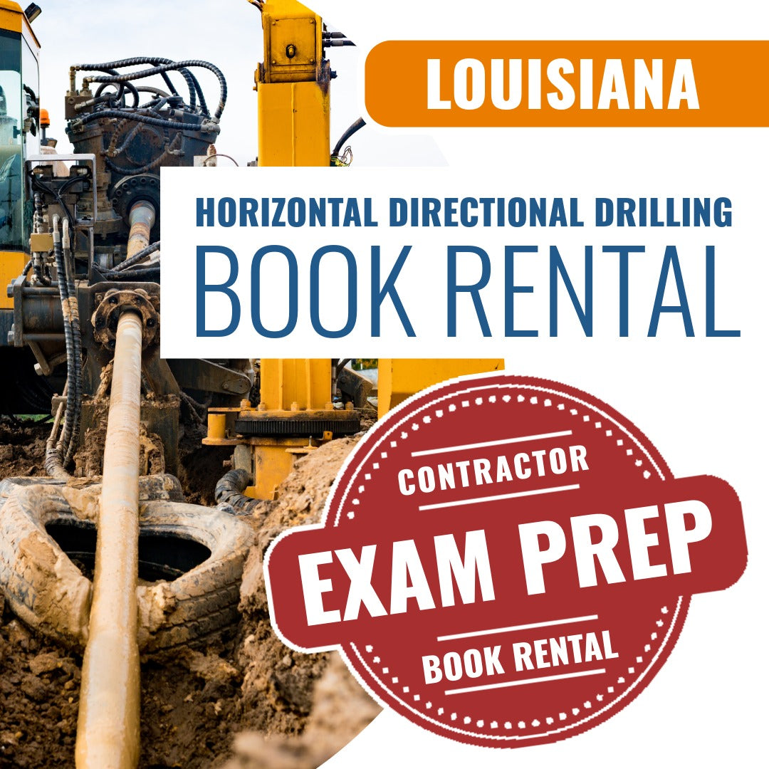 Louisiana Horizontal Directional Drilling Contractor - Books & Courses Rental Package
