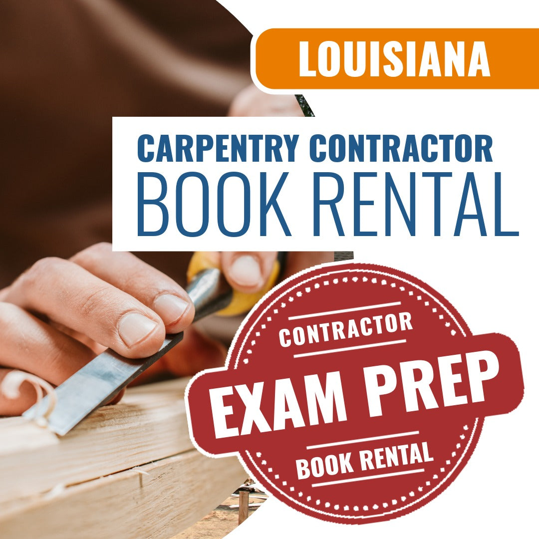 Louisiana Carpentry Contractor - Books & Courses Rental Package