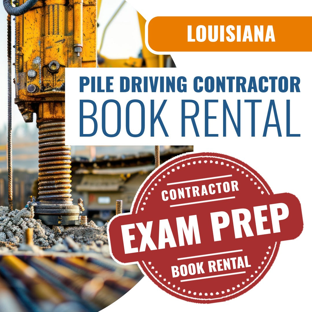 Louisiana Pile Driving Contractor - Books & Courses Rental Package