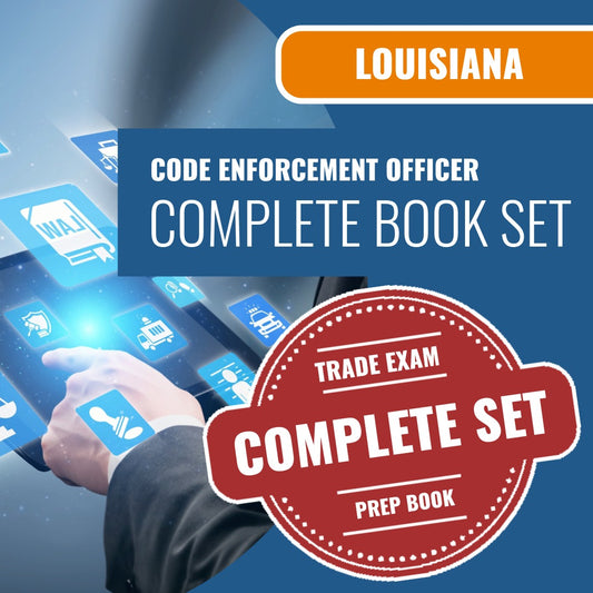 Louisiana Code Enforcement Officer (ICC - CE-O) Exam Book Package