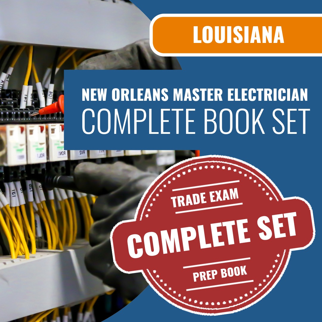 New Orleans Louisiana Master Electrician (ICC - R16) Exam Book Package