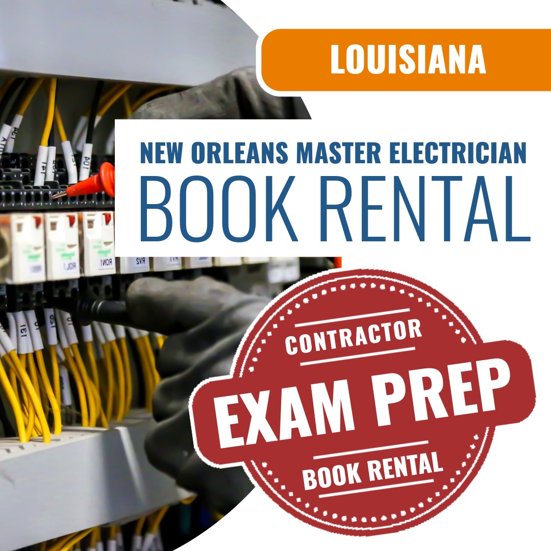 New Orleans Louisiana Master Electrician (ICC - R16) Books & Courses Rental Package